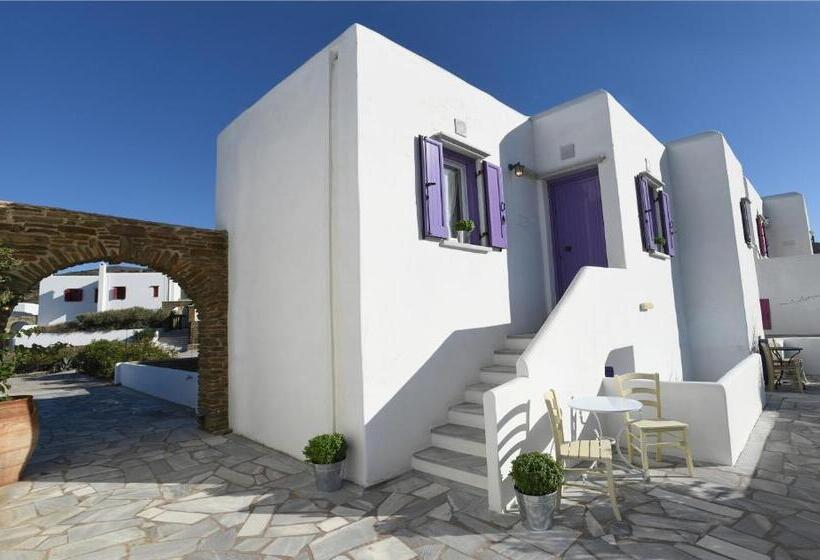 带海景的标准工作室, Glafki Hotel Tinos