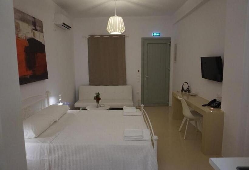 带海景的标准房, Glafki Hotel Tinos