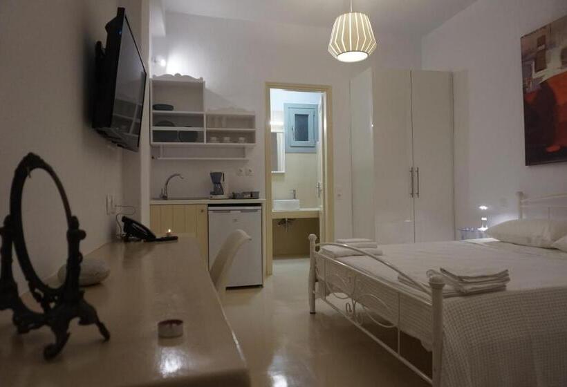 带海景的标准房, Glafki Hotel Tinos