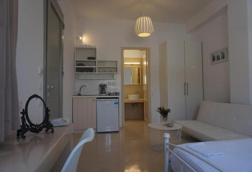 带海景的标准房, Glafki Hotel Tinos