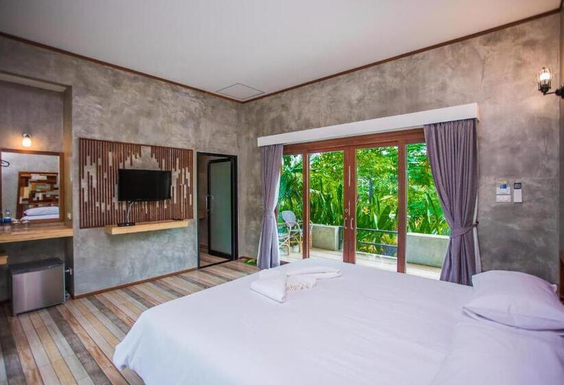 Büyük Çift Kişilik Yataklı Standart Oda, Palm Pran Resort