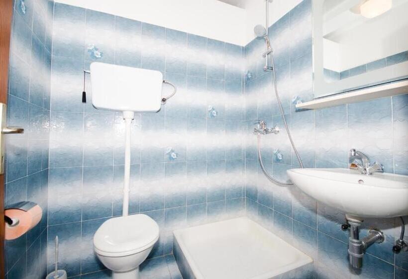 חדר סטנדרט נוף לים עם מרפסת, Guest House Rooms Rose