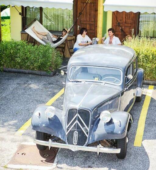 בונגלו סטנדרט עם נוף לגינה, Bamboohouse Motel Riazzino