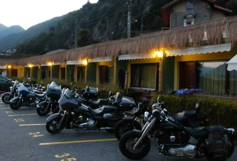 ガーデンビューのスタンダードバンガロー, Bamboohouse Motel Riazzino