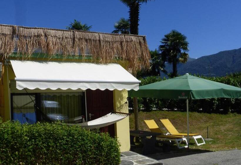 בונגלו סטנדרט עם נוף לגינה, Bamboohouse Motel Riazzino