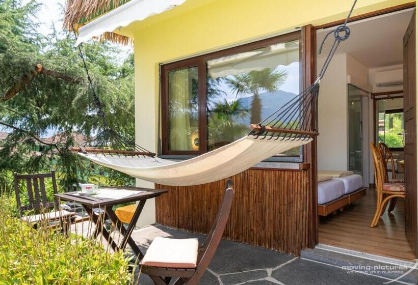 בונגלו סטנדרט עם נוף לגינה, Bamboohouse Motel Riazzino