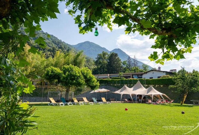 דירת חדר נוף לגינה, Bamboohouse Motel Riazzino