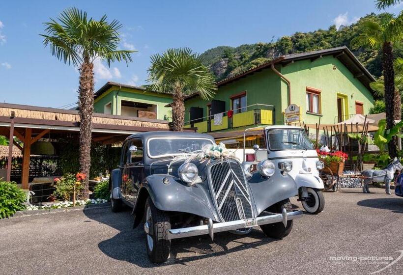 Семейный Номер, Bamboohouse Motel Riazzino