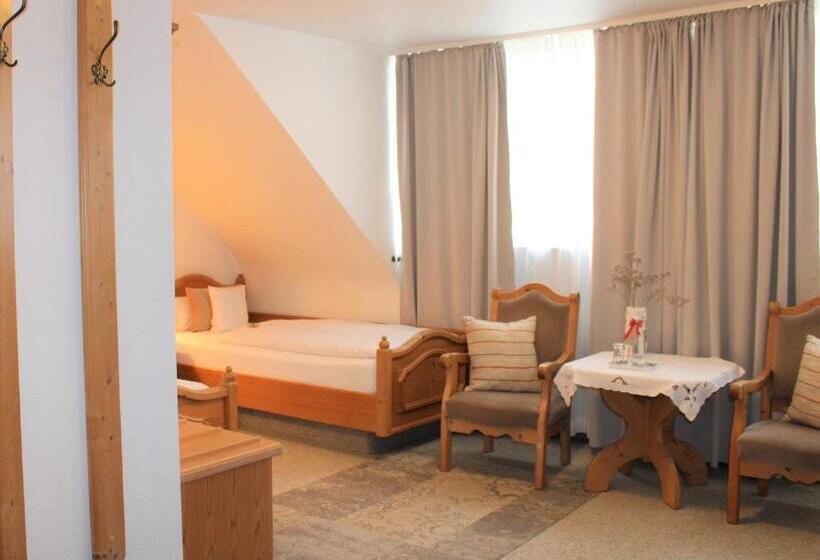 标准单人间, Landhotel Hubertus