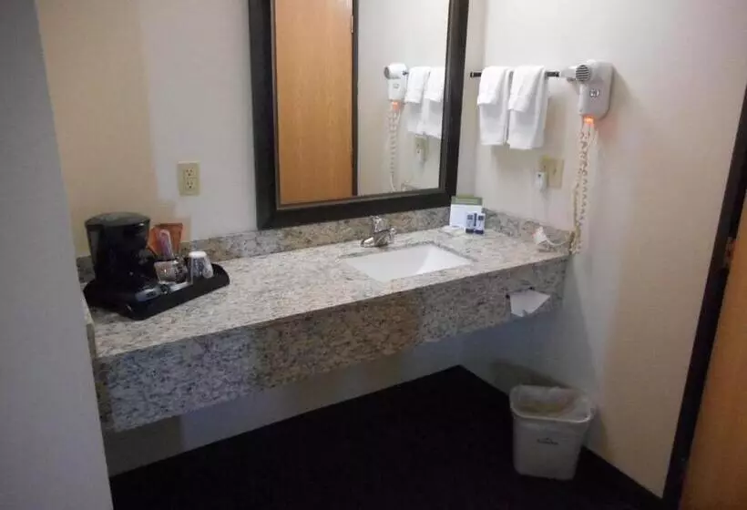 キングサイズベッドのスタンダードルーム, Americinn By Wyndham Princeton Mn
