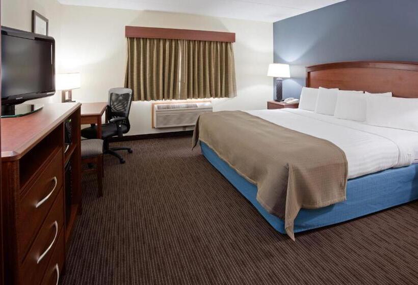 キングサイズベッドのスタンダードルーム, Americinn By Wyndham Princeton Mn