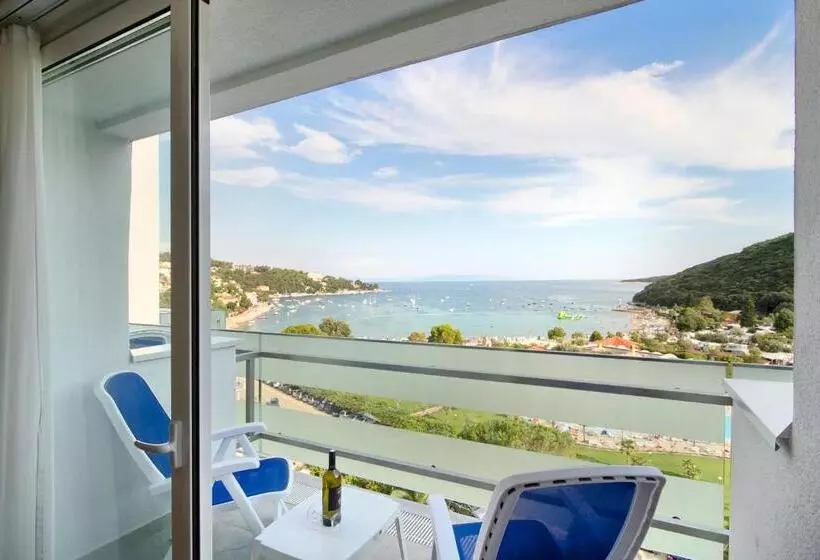 オーシャンビュースタンダードルームバルコニー付き, Mimosa Lido Palace Maslinica Hotels & Resorts