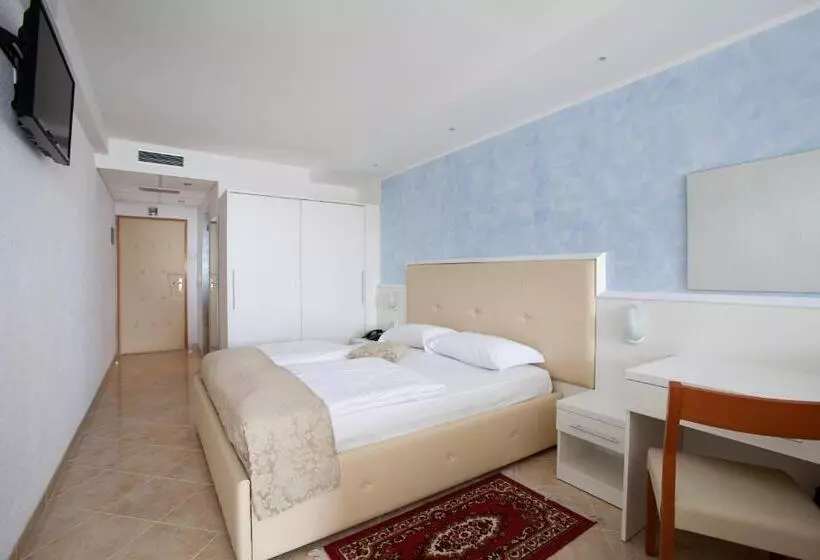 オーシャンビュースタンダードルームバルコニー付き, Mimosa Lido Palace Maslinica Hotels & Resorts