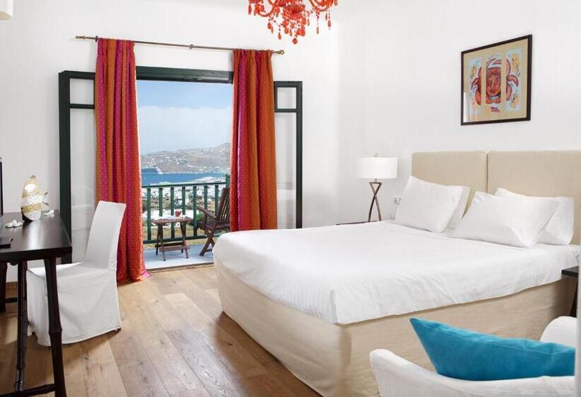 高级海景房, Tharroe Of Mykonos Boutique