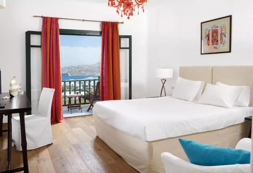اتاق سوپریور با چشم‌انداز دریا, Tharroe Of Mykonos Boutique