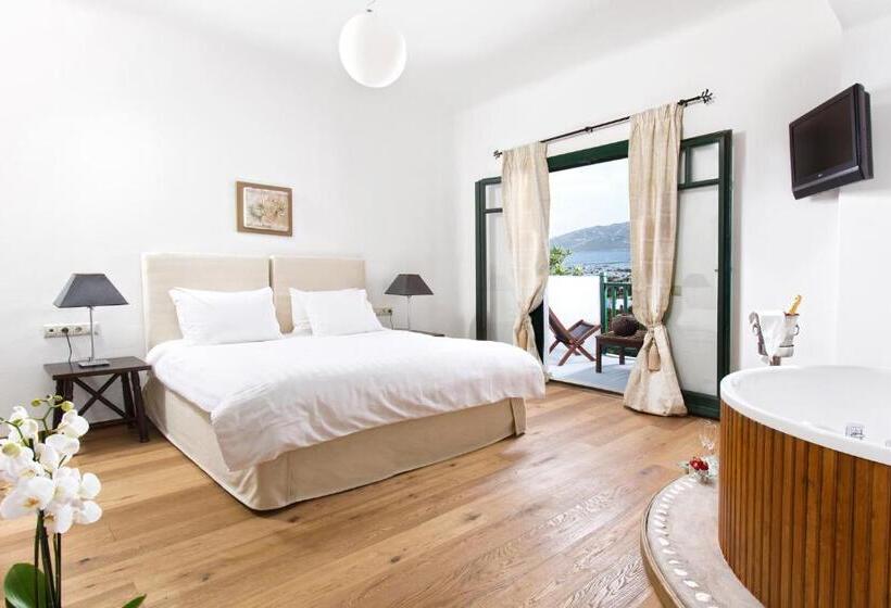 小型套房带海景, Tharroe Of Mykonos Boutique