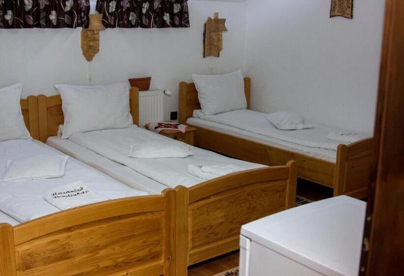 غرفة قياسية ثلاثية, Hazanéző Panzió