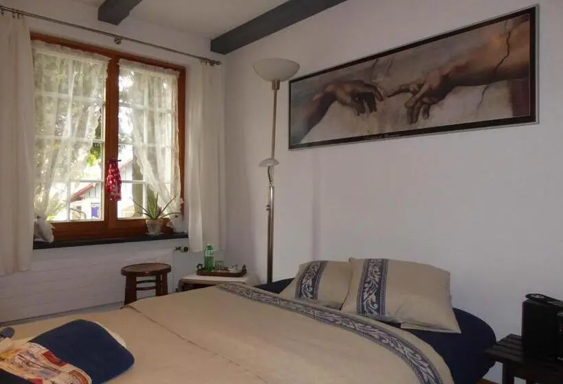 Standard-huone Jaettu Kylpyhuone, Bed & Breakfast Im Chellhof