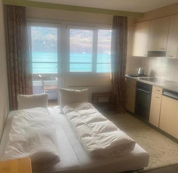 Standard studio with lake view, Lakeview Bei Interlaken