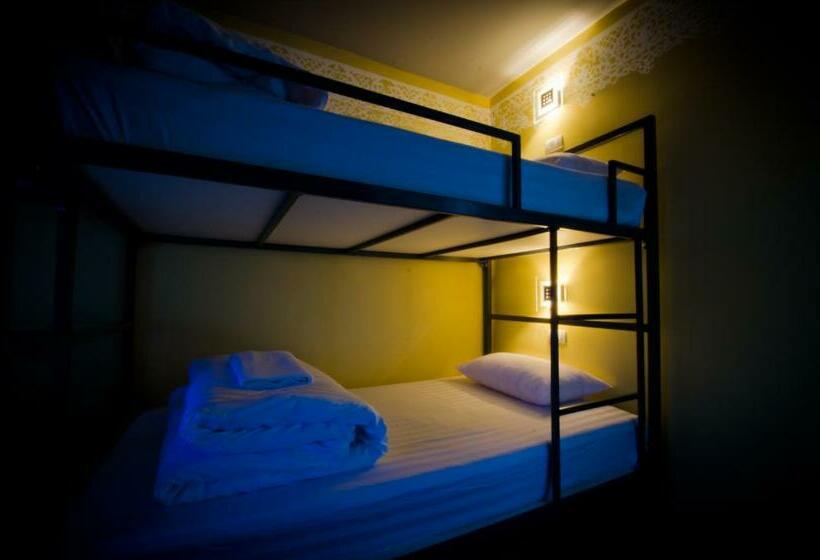 غرفة قياسية سرير بطابقين مزودة بحمام مشترك, Oh Dee Hostel