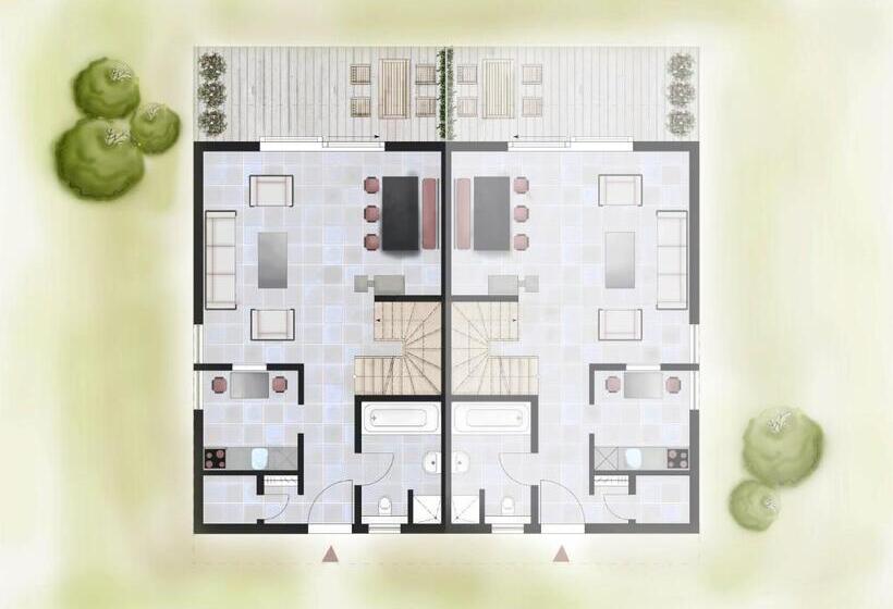 1间卧室的房子, Ferienanlage Margaretenhof