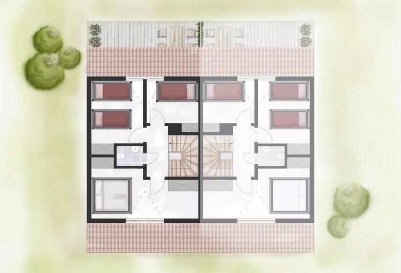 1间卧室的房子, Ferienanlage Margaretenhof