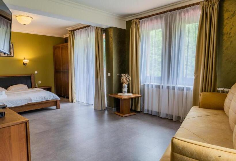 キングサイドベッドのスタンダードワンルーム, Guest House Valevtsi