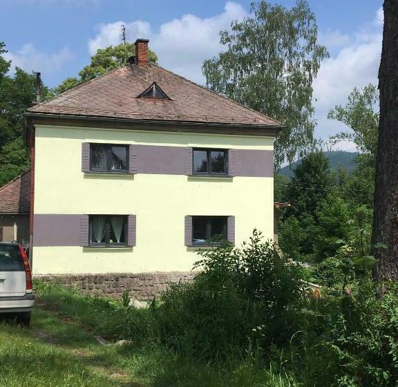 庭の見える１ベッドルームアパートメント, Vilaeva Adršpach Broumovsko