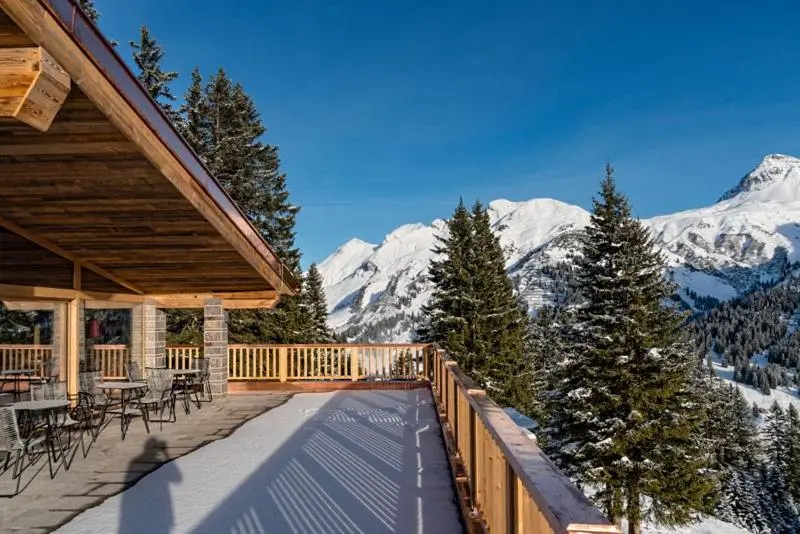 シャレー1寝室, Skilodge Oberlech