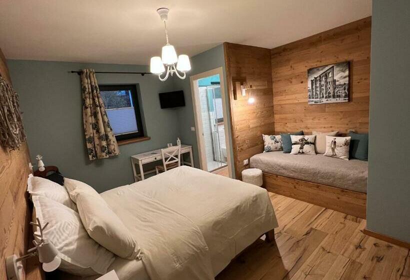 غرفة قياسية ثلاثية, La Mucca Pelosa B&b