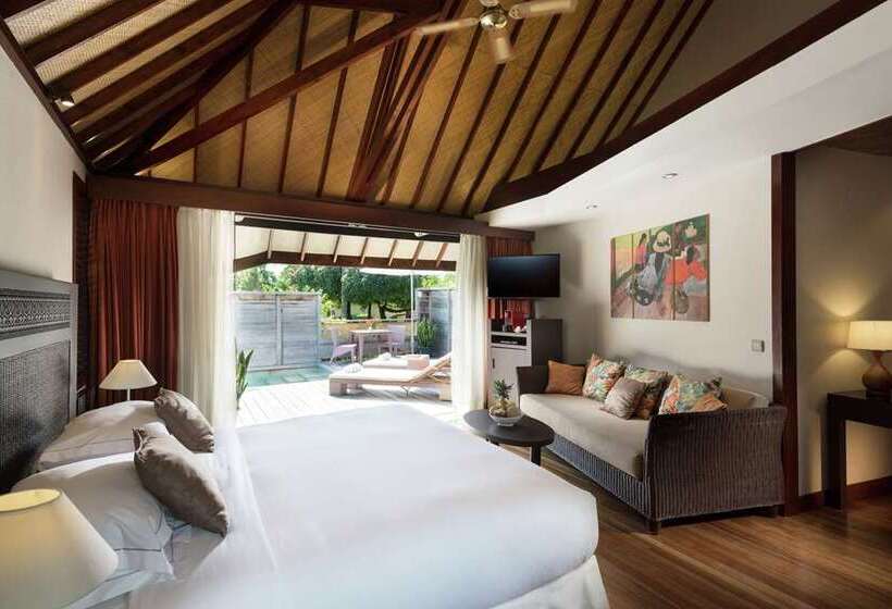 اتاق استاندارد با تخت بزرگ, Hilton Moorea Lagoon Resort And Spa