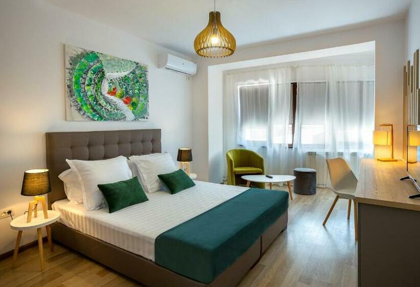 اتاق لوکس با تخت بزرگ, Lagom