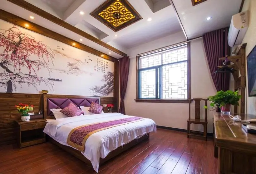 キングサイズベッドのスタンダードルーム, W_smart Motel Superior Hongcun
