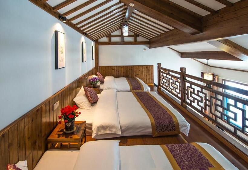 Трехместный Номер Deluxe, W_smart Motel Superior Hongcun