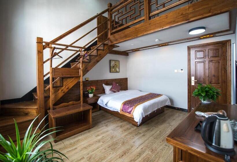 סוויטת ג'וניור נוף הרים, W_smart Motel Superior Hongcun