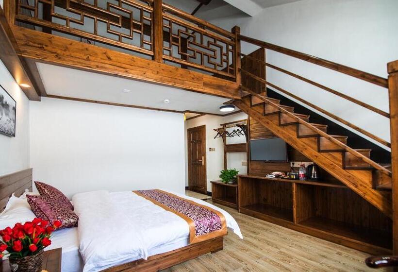 סוויטת ג'וניור נוף הרים, W_smart Motel Superior Hongcun