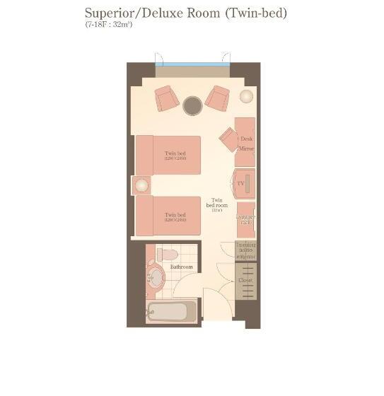 Deluxe Room Mountain View, Grand Park Otaru