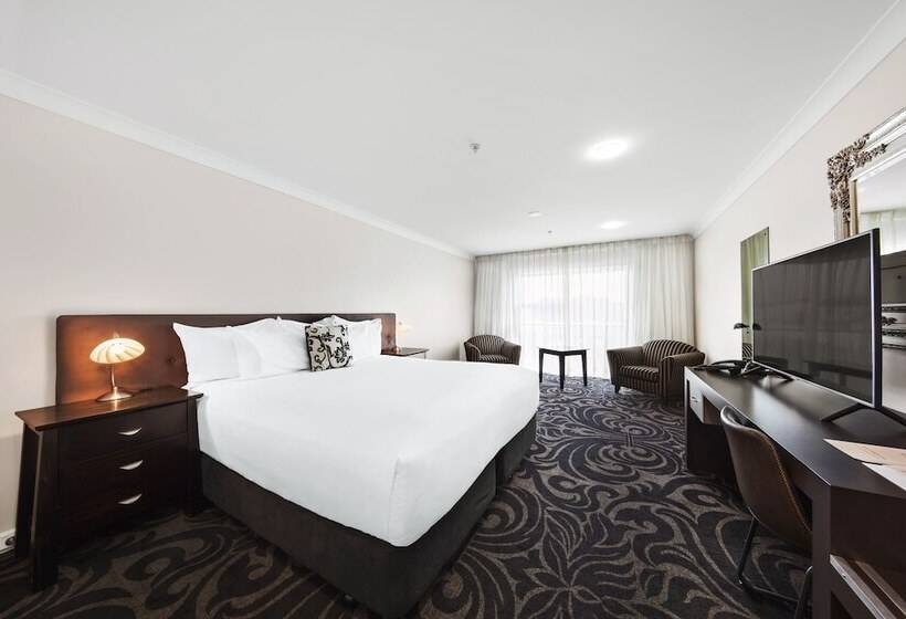 חדר דחוקס עם מיטת קינג, Millennium Hotel New Plymouth, Waterfront