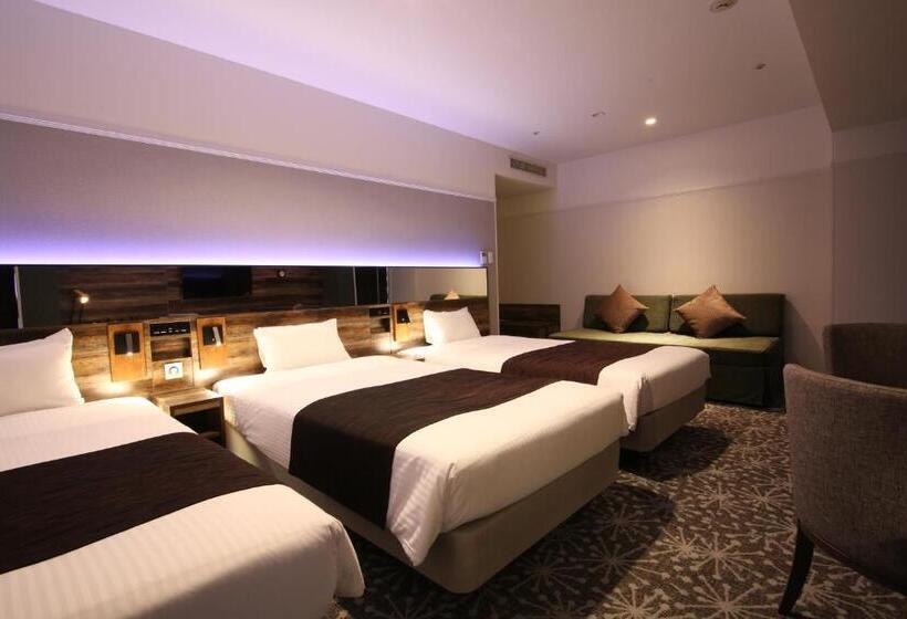 غرفة ديلوكس ثلاثية, Quintessa Hotel Sapporo