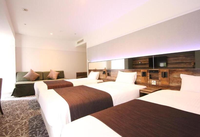 غرفة ديلوكس ثلاثية, Quintessa Hotel Sapporo