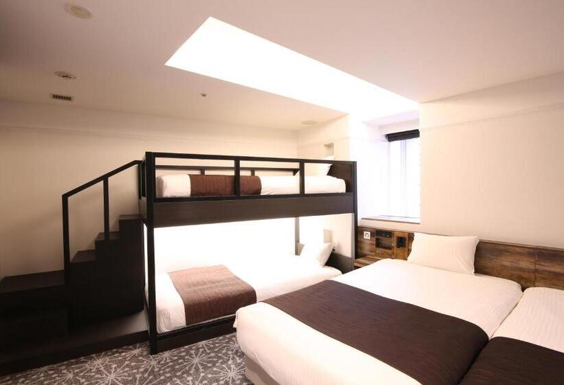 غرفة ديلوكس عائلية, Quintessa Hotel Sapporo