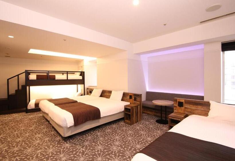 غرفة ديلوكس عائلية, Quintessa Hotel Sapporo