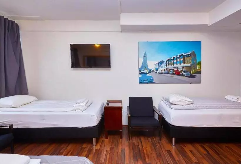エコノミー４人部屋, Reykjavik Downtown