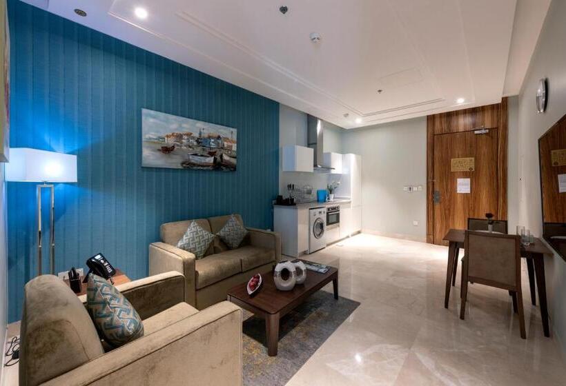 آپارتمان پریمیوم 1 خوابه, Taj Jeddah Hotel Apartment