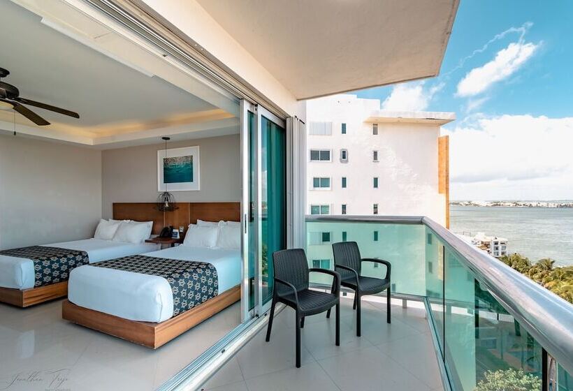 اتاق استاندارد با 2 تخت دوبل, Ocean Dream Cancun By Guru