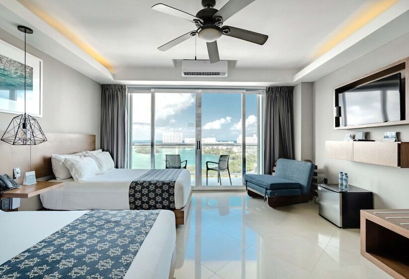 اتاق استاندارد با 2 تخت دوبل, Ocean Dream Cancun By Guru