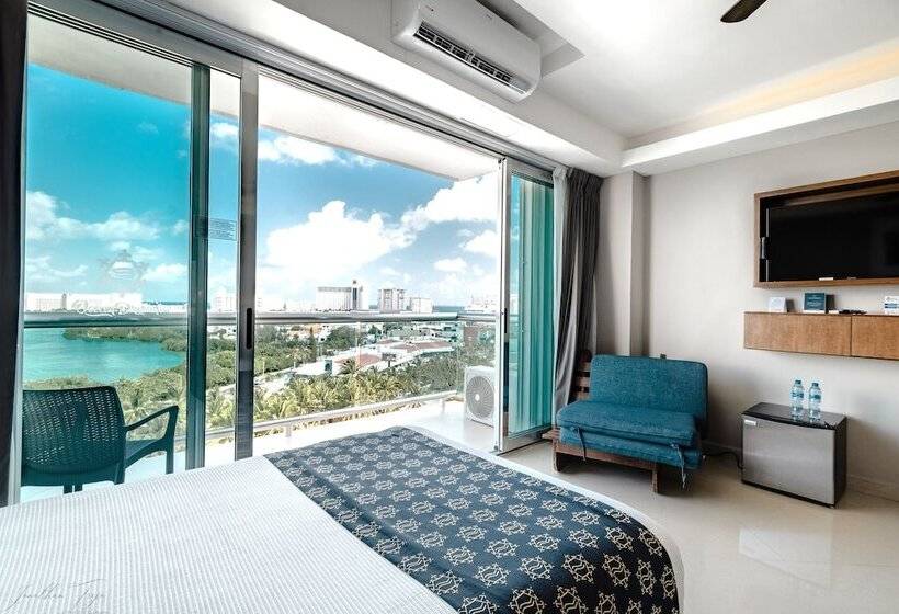 اتاق استاندارد با 2 تخت دوبل, Ocean Dream Cancun By Guru