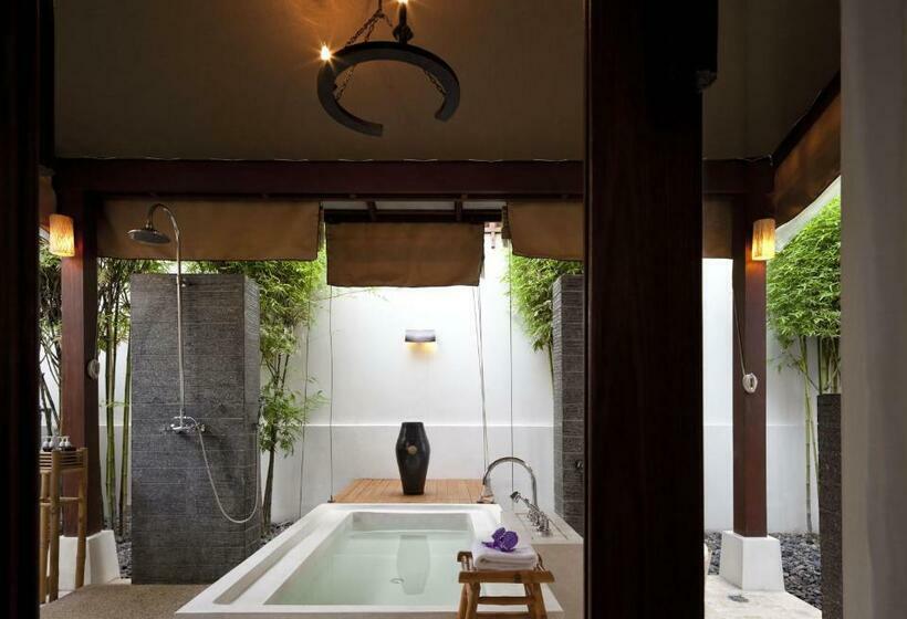 וילה עם חדר שינה אחד ובריכת שחיה, Sala Samui Choengmon Beach Resort