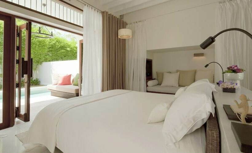 וילה עם חדר שינה אחד ובריכת שחיה, Sala Samui Choengmon Beach Resort