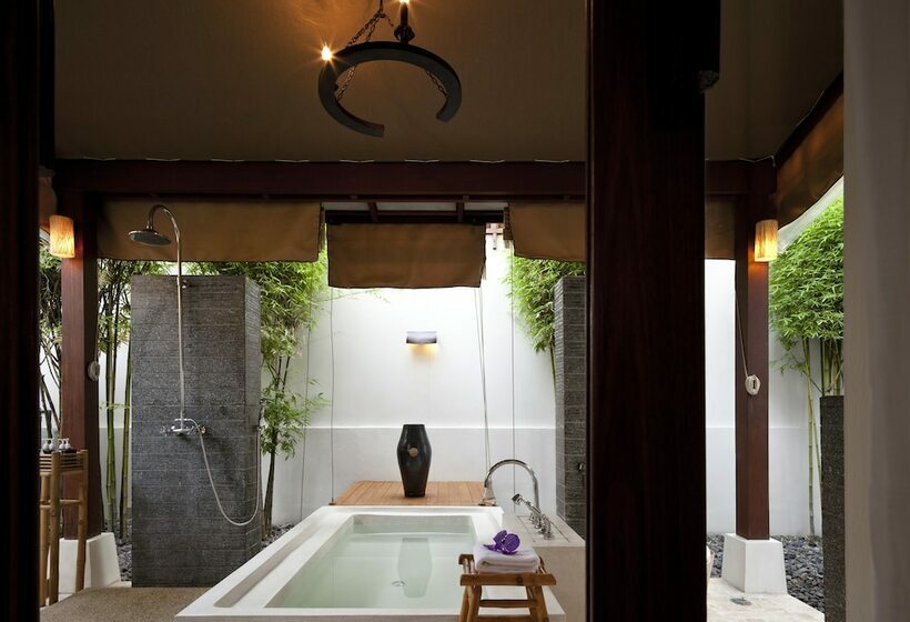 וילה עם חדר שינה אחד ובריכת שחיה, Sala Samui Choengmon Beach Resort